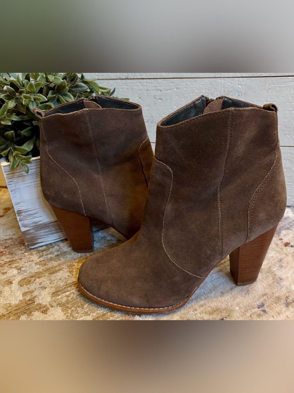 Joie Dalton Suede Ankle Boots